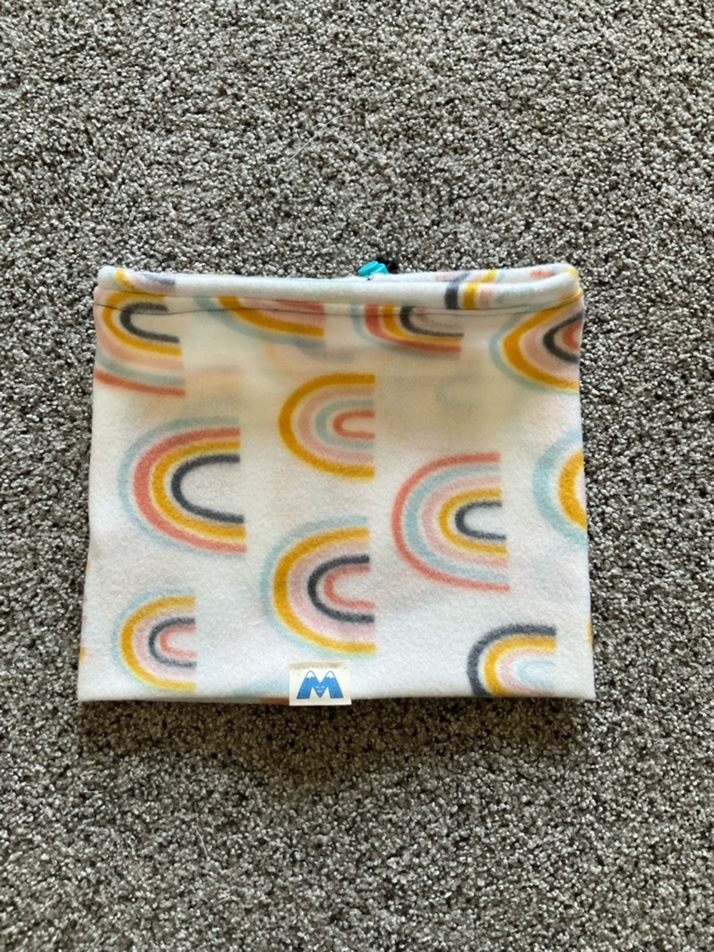 MabzThreads Fleece Rainbow Hat Gaiter - Picture 3 of 3